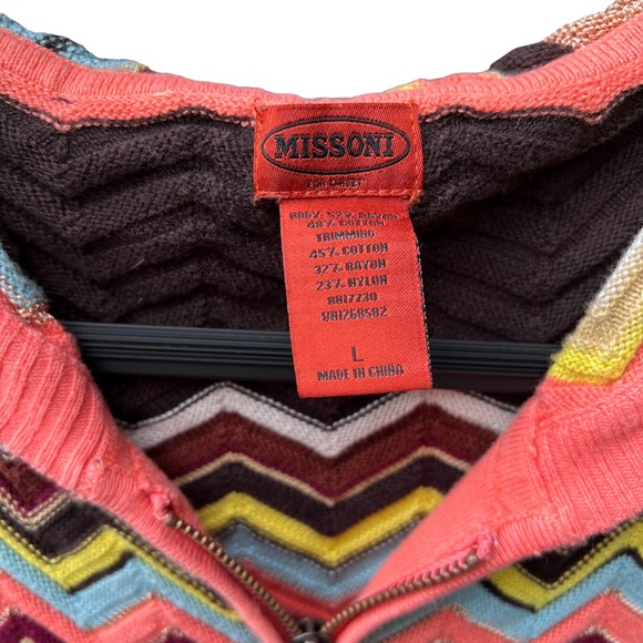Missoni Target Girl’s Full Zip Hoody Jacket - Picture 9 of 14